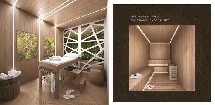 Palais du Louvre - Sala de Massagem / Sauna Seca