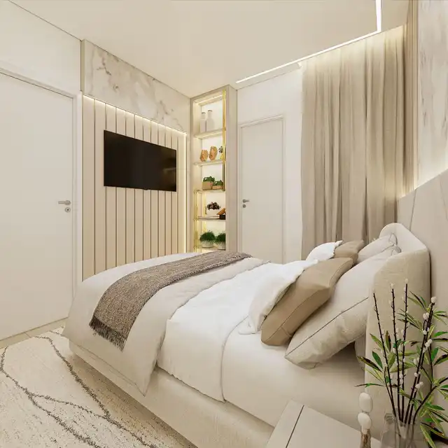 Lumina Finotti - Suíte - Ap. 60m²