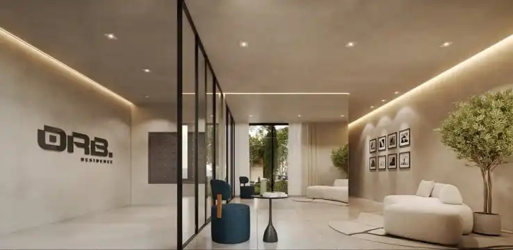 ORB Residence - Hall de entrada com locker