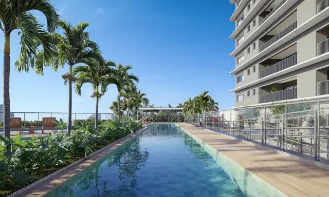 Allma - Piscina com raia 25 metros