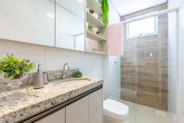 RESIDENCIAL MILÃO - Banheiro da suíte principal