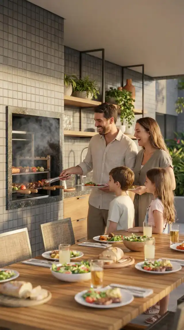 Residencial Mont Blanc Hill - Espaço Gourmet