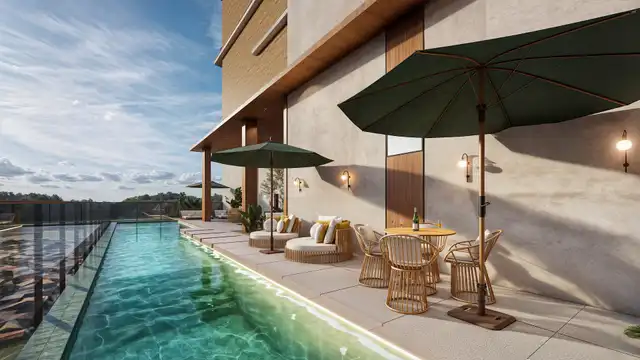 Ícone Connected Residence - Piscina + Deck Solarium