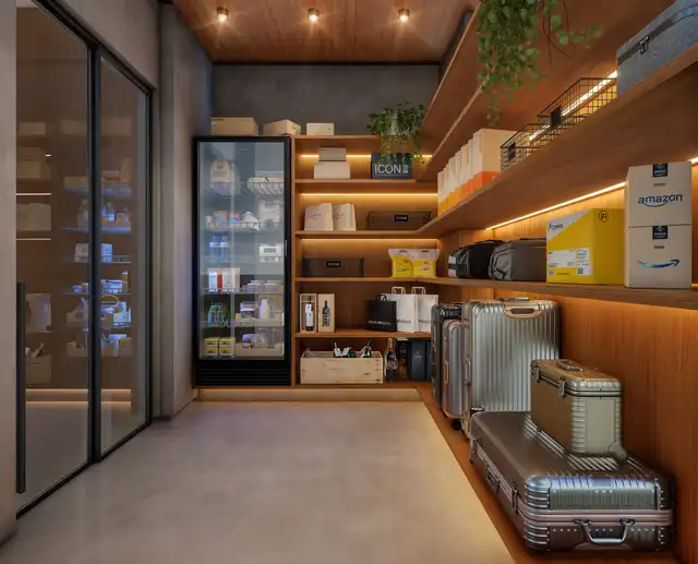 Ícone Connected Residence - Apoio Delivery