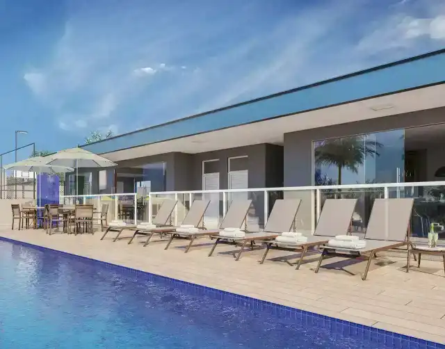 Mirante Jambreiro  - Piscina com deck