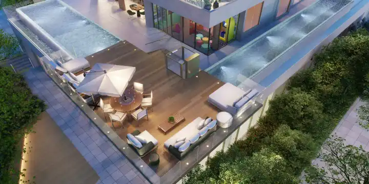 Sollum - Piscina com raia, adulto, infantil e deck