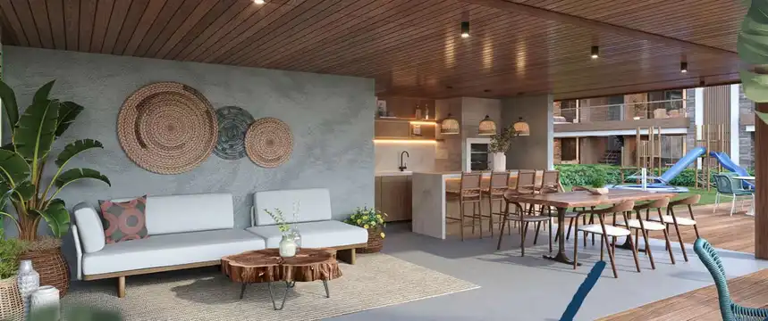 Reserva do Sol - Quiosque com Área Gourmet