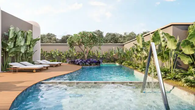 Art House - Piscina com deck