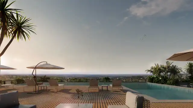 Libri One - Piscina com borda infinita e raia de 20m