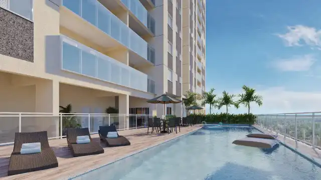 Alto Gutierrez - Piscina com deck