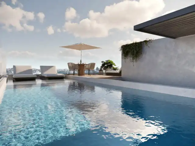 Brisa Fleming - T2 - Piscina com deck no rooftop