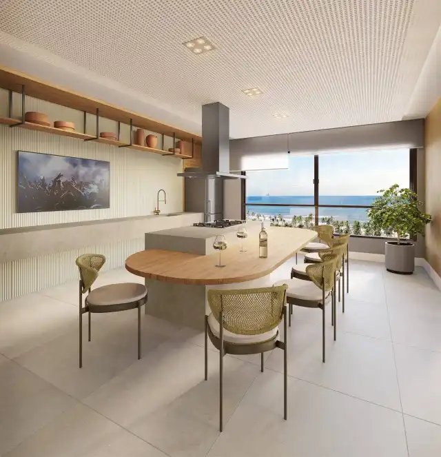 Ocean Breeze - Espaço gourmet