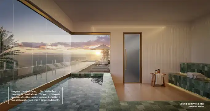 Laut Jaguaribe - Sauna com vista para o mar