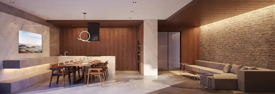 Milano - Espaço gourmet área comum