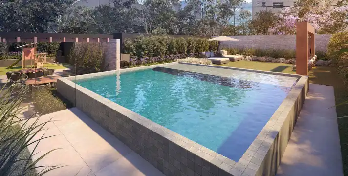 Milano - Piscina área comum