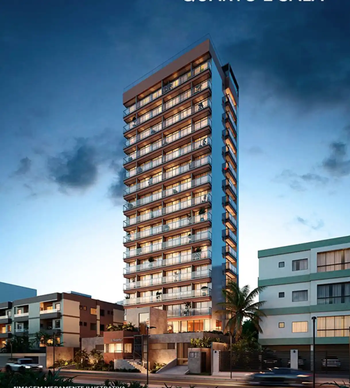 Apartamento à venda no Mirantte, com 1 quarto e 21m²
