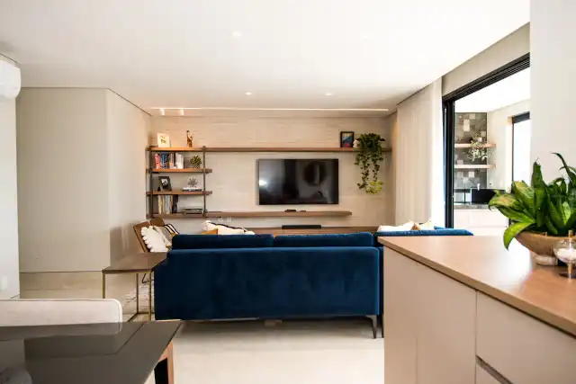 Aura Leopoldina  - Sala decorada