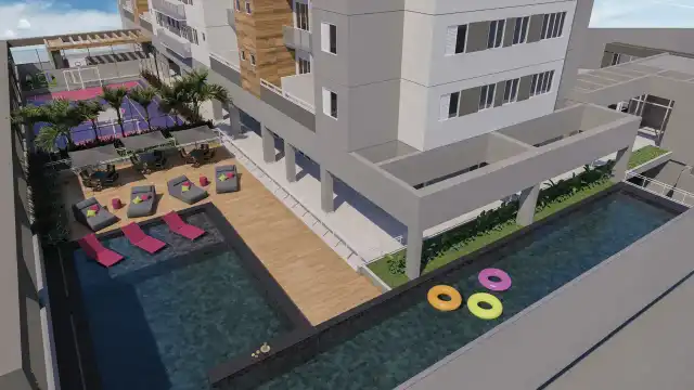 Be Up Silva Lobo Residence - Lazer completo