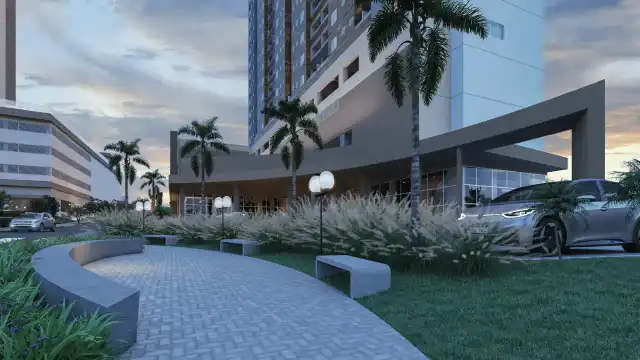 Be Up Silva Lobo Residence - Porte-cochère