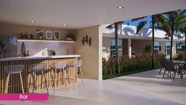 Residencial Bougainville - Espaço Gourmet