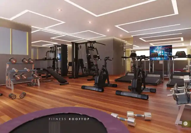 Mykonos - Fitness rooftop