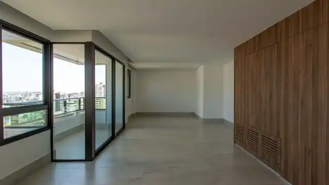 Unique  - Sala de estar e varanda