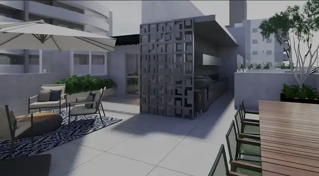 Edifício Washington Magalhães - Área Privativa - Cobertura