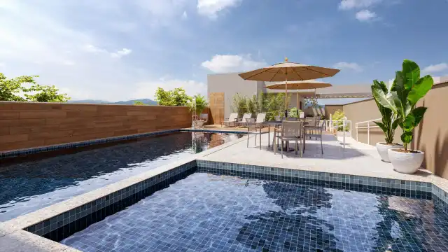 Vivence Lagoa - Piscinas adulto e infantil