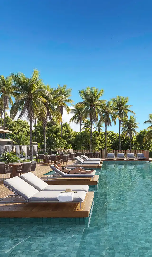 Maui - Piscina + Deck