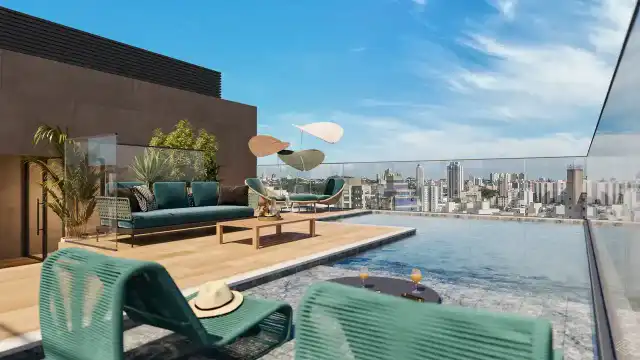 Brisa Gutierrez - Piscina no rooftop