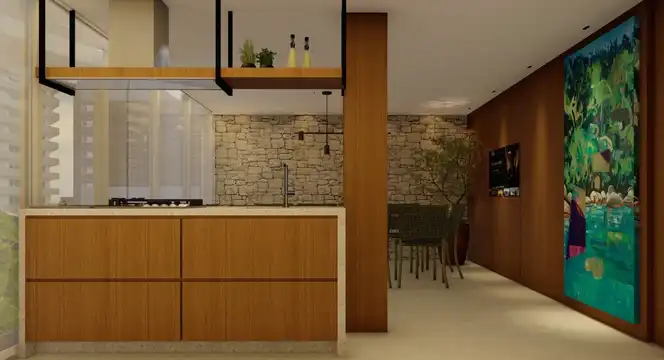 ÂMBAR - ÁREA GOURMET