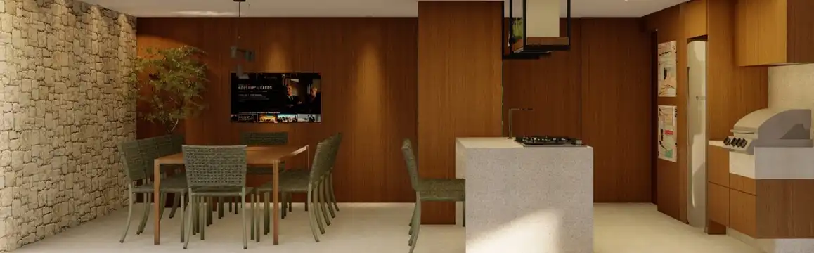 ÂMBAR - ÁREA GOURMET