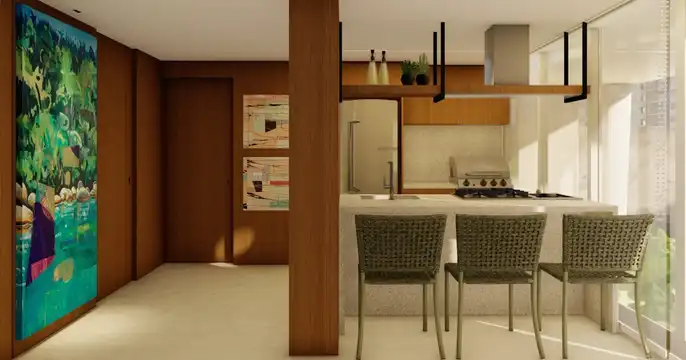 ÂMBAR - ÁREA GOURMET