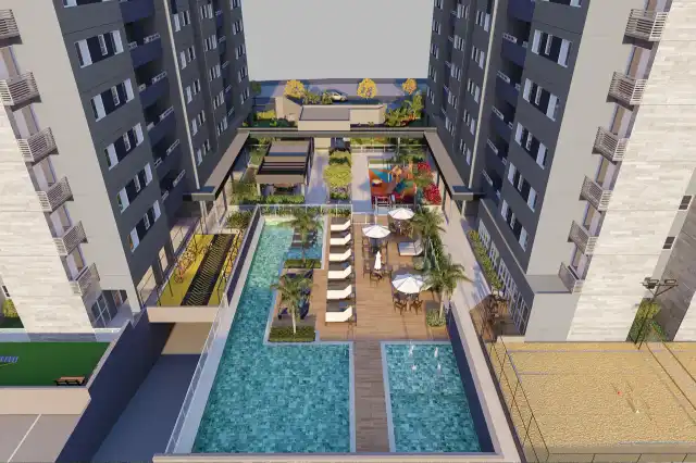 Life 360 Residencial Clube - T1 - Lazer completo