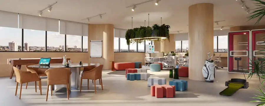 World Trade Center Uberlândia - Modelo sala - office