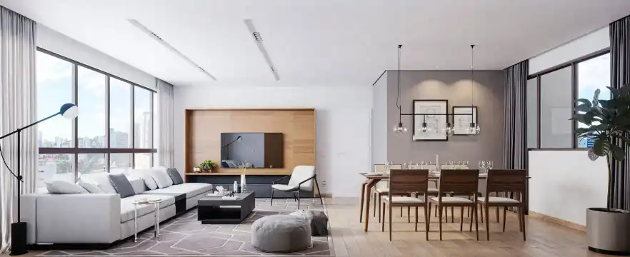 Orsini - Sala de estar e jantar