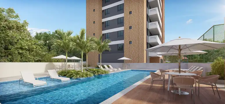 Flora Residencias - Piscina