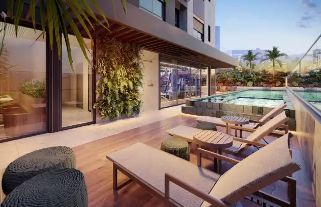 Aster Lourdes - Piscina com deck