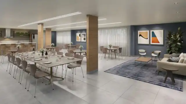 Luxus Residence - Espaço gourmet e salão de festas