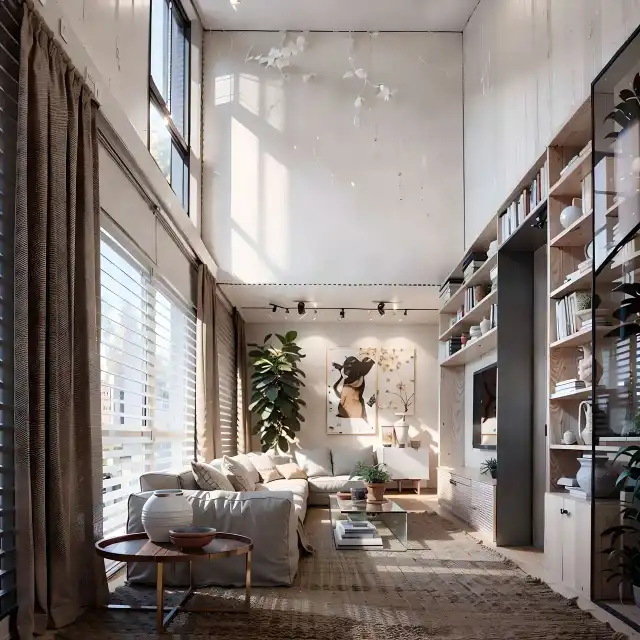 CASAMIRADOR CATARINA - Loft duplex com pé direito duplo
