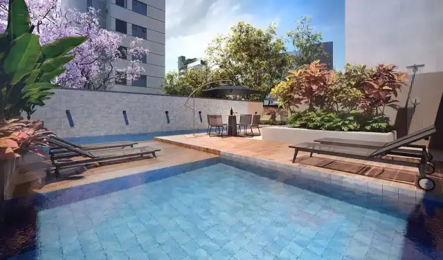 Borghese - Piscina com prainha