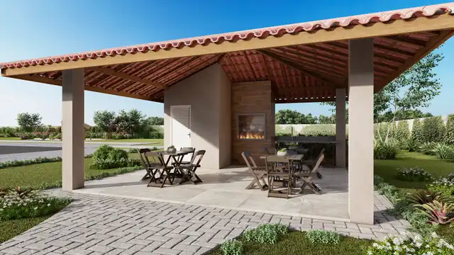 Duo Residencial das Árvores - Churrasqueira