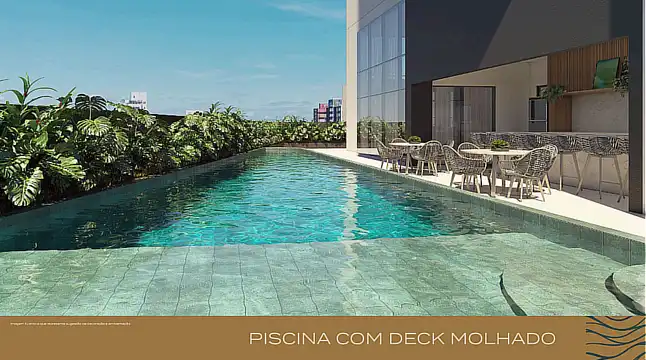 Nest Rio Vermelho - Piscina com deck molhado