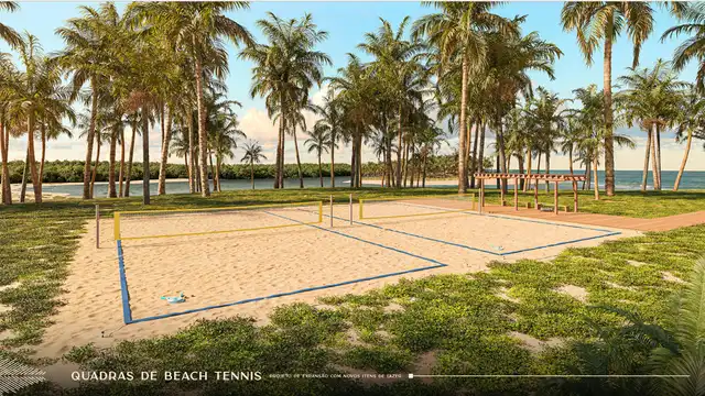 Ponta de Inhambupe - Quadra de Beach Tennis