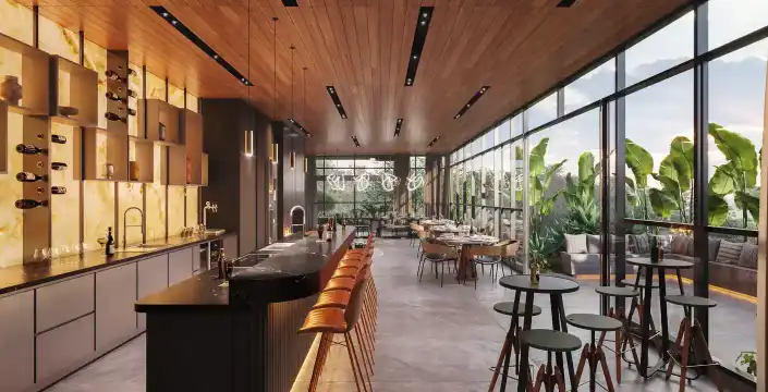 Opus Residence - Salão de festas