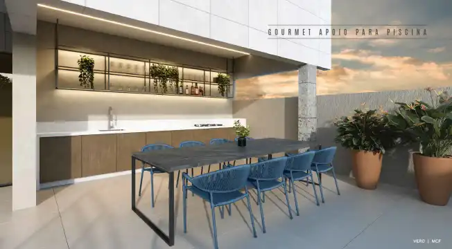 Vero - Espaço gourmet na piscina