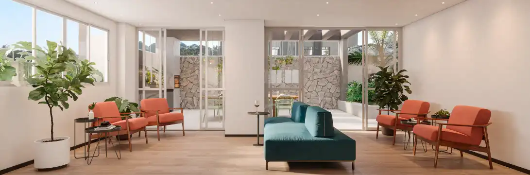 Be You Barro Preto Residence  - Lounge