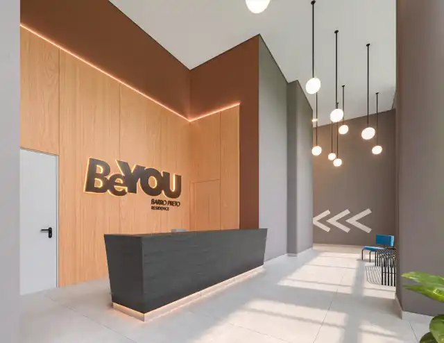 Be You Barro Preto Residence  - Hall de entrada