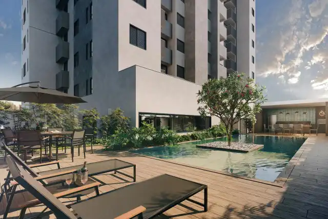 Lisboa Residence - Piscina com deck
