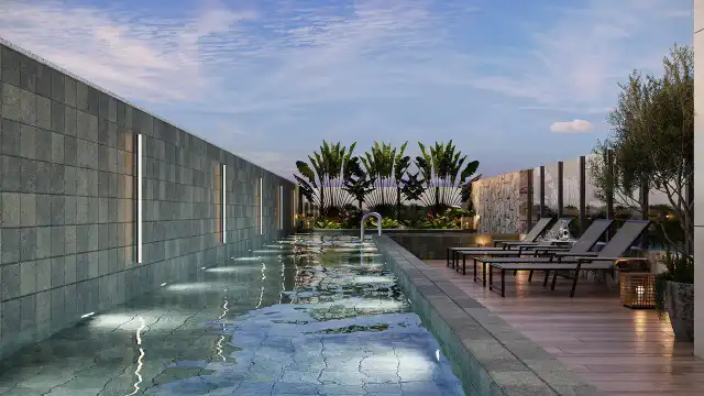 Arbo  - Piscina com raia